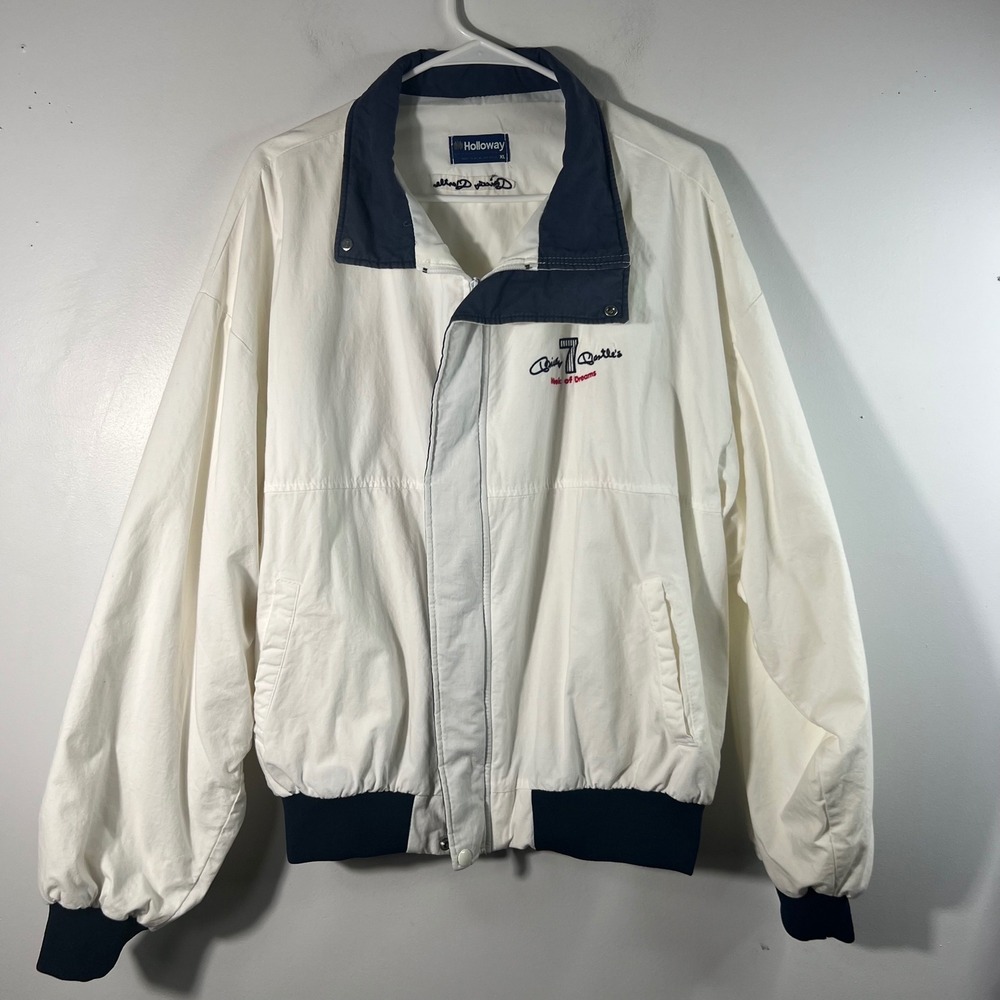 Vintage Mickey Mantle‎ 7 Weeks of Dreams Jacket 2XL NY Yankees White Flaw